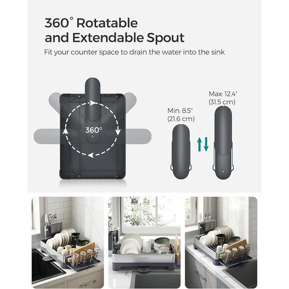 Large Dish Drying Rack PLEASE BUY IT FROM EBAY - Picture 3 of 5